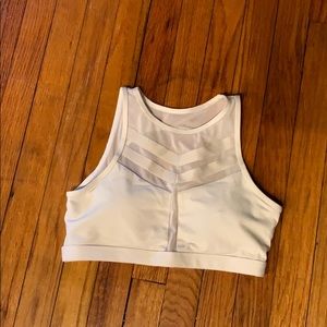 White Sports Bra Medium